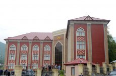 Президент Ильхам Алиев принял участие в открытии четырехзвездочного отеля Shaki Palace (ФОТО)